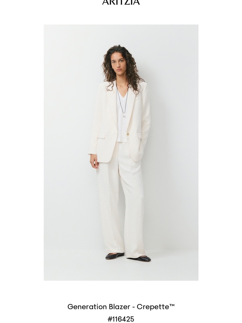 Aritzia Generation Blazer Light Birch size 10